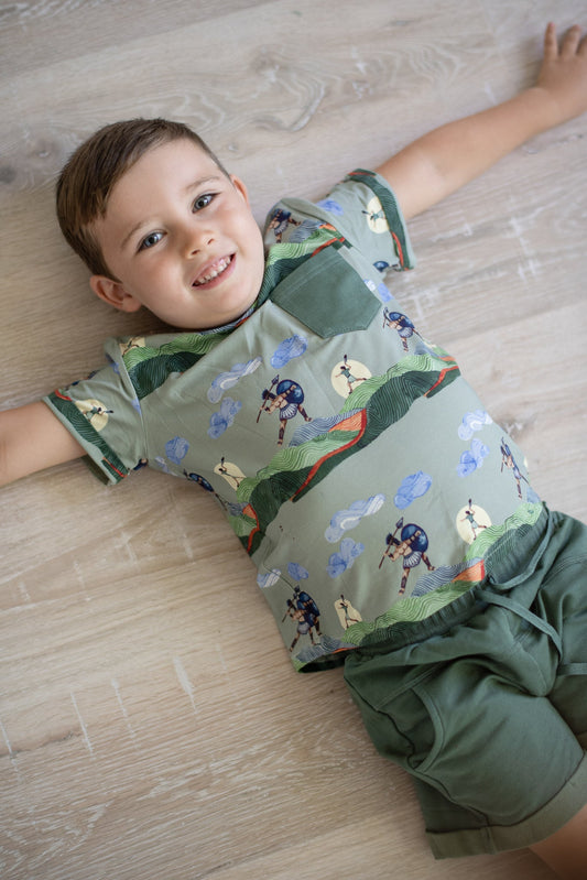 David & Goliath Pocket Tee & Shorts Set