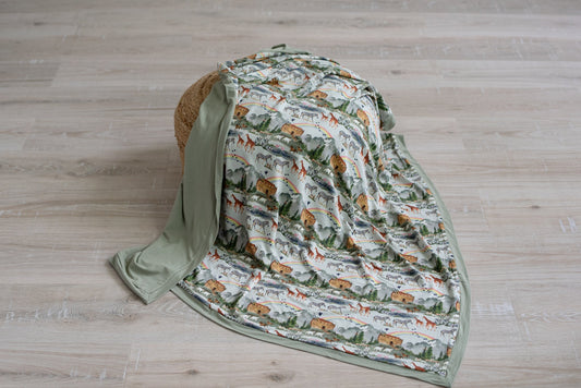 Noah's Ark Toddler Blanket