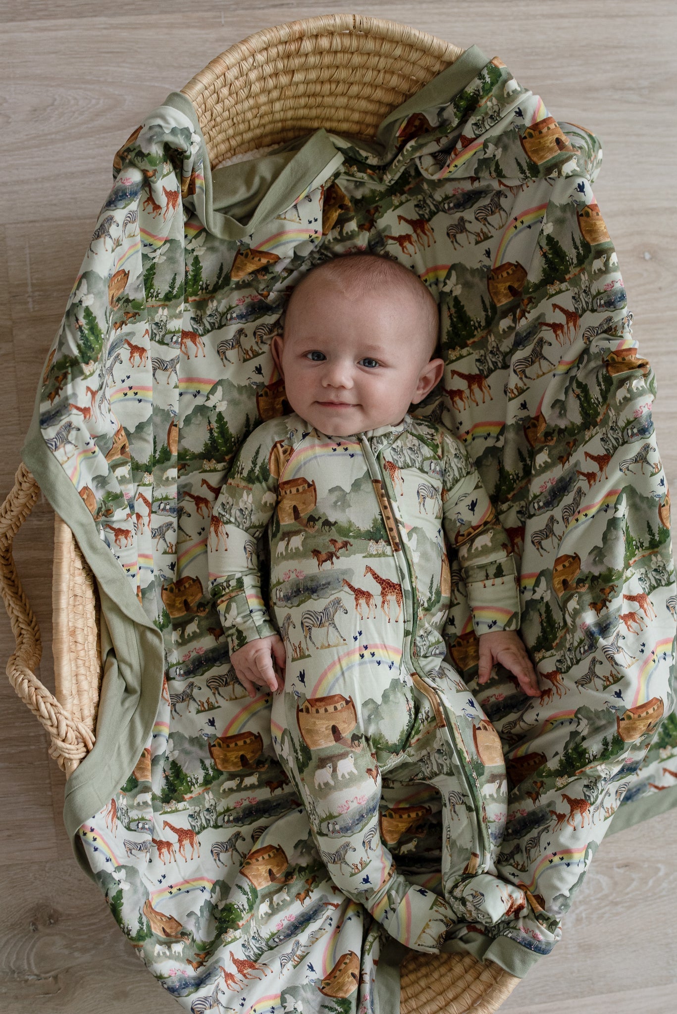 Noah's Ark Toddler Blanket
