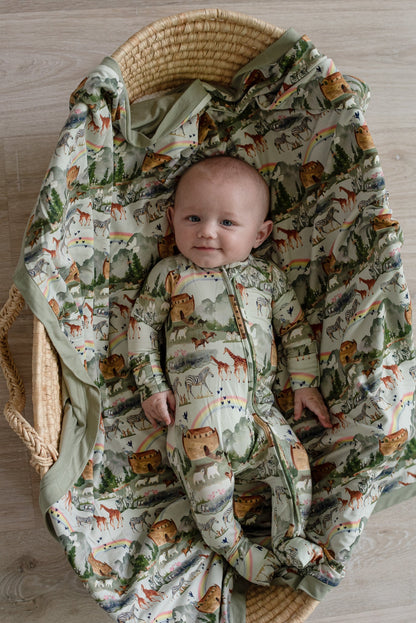 Noah's Ark Toddler Blanket