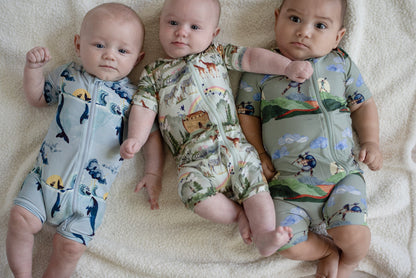 Noah's Ark Shortie Romper