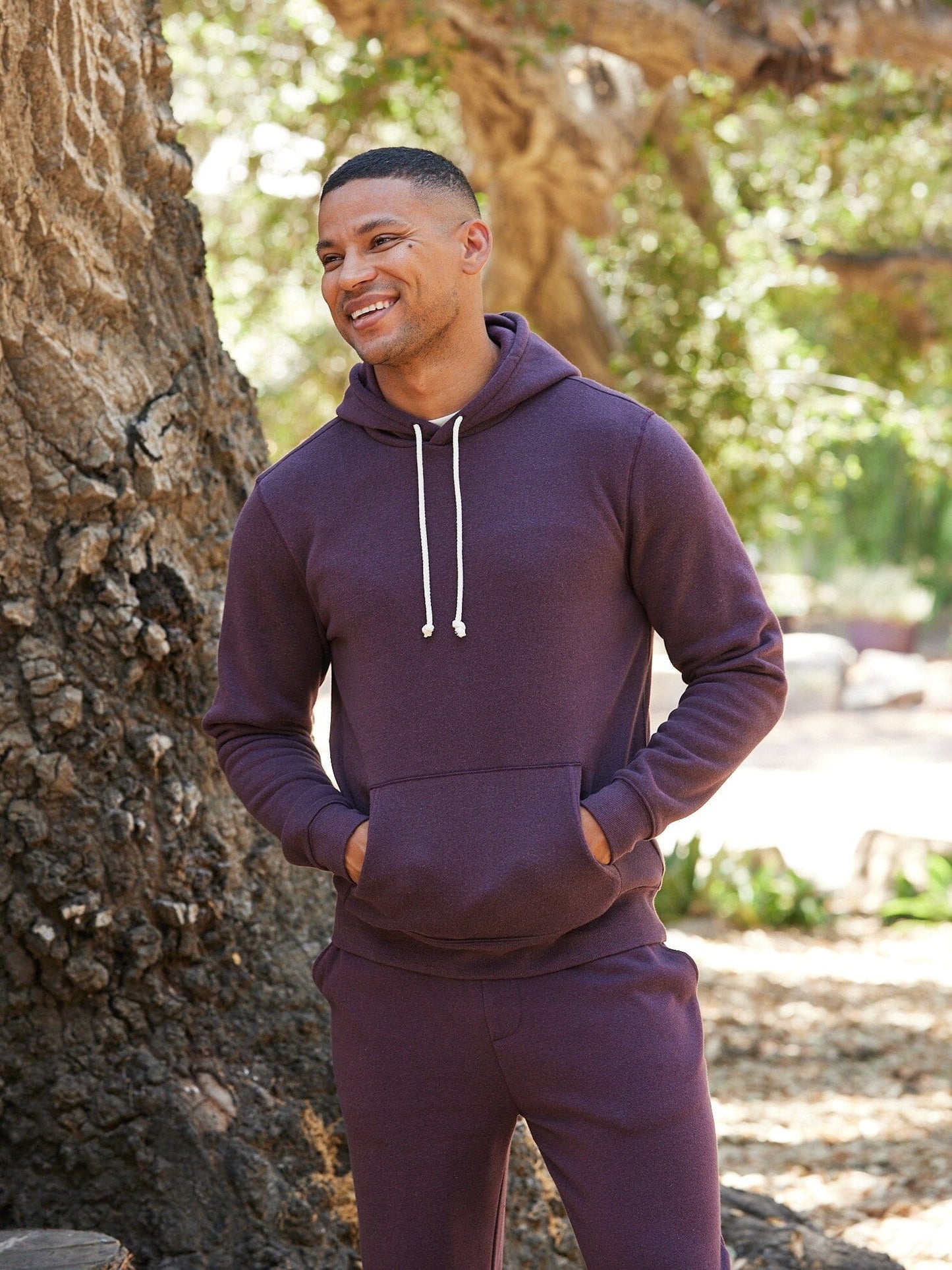 Sudadera con capucha Triblend