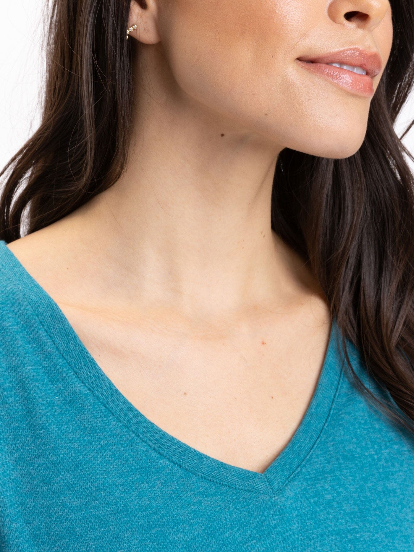 Camiseta Ada Triblend con cuello en V