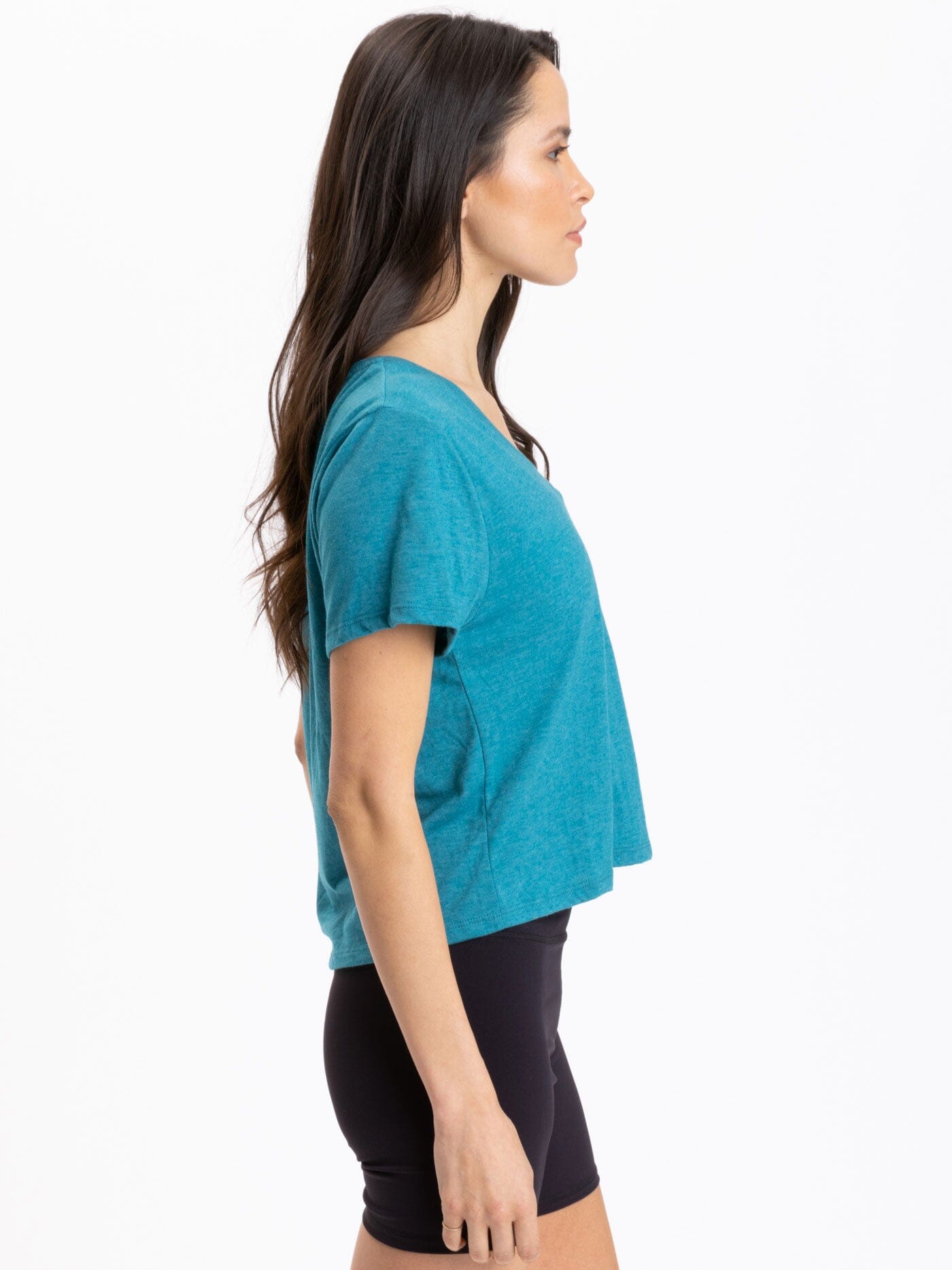 Camiseta Ada Triblend con cuello en V