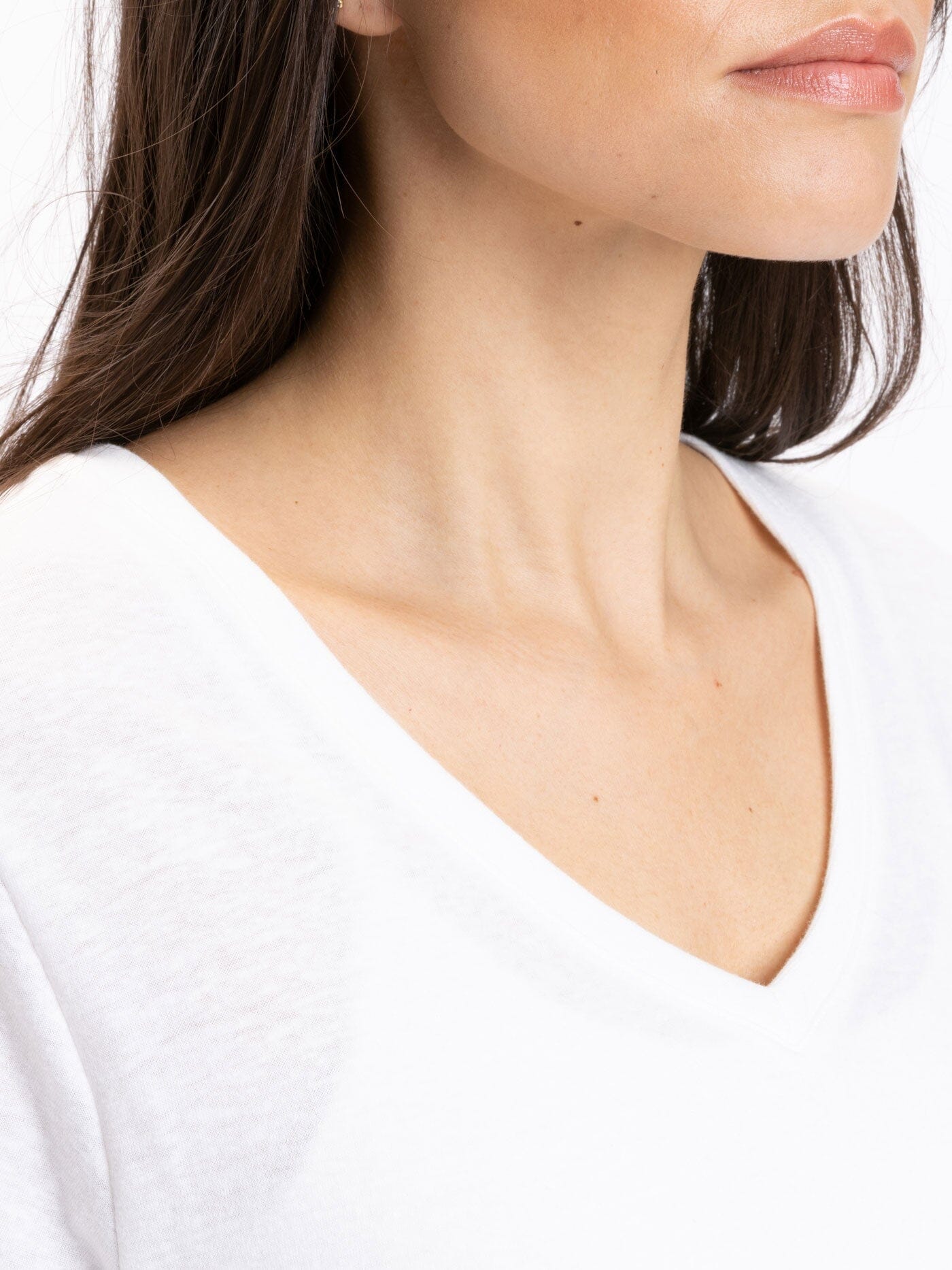 Camiseta Ada Triblend con cuello en V