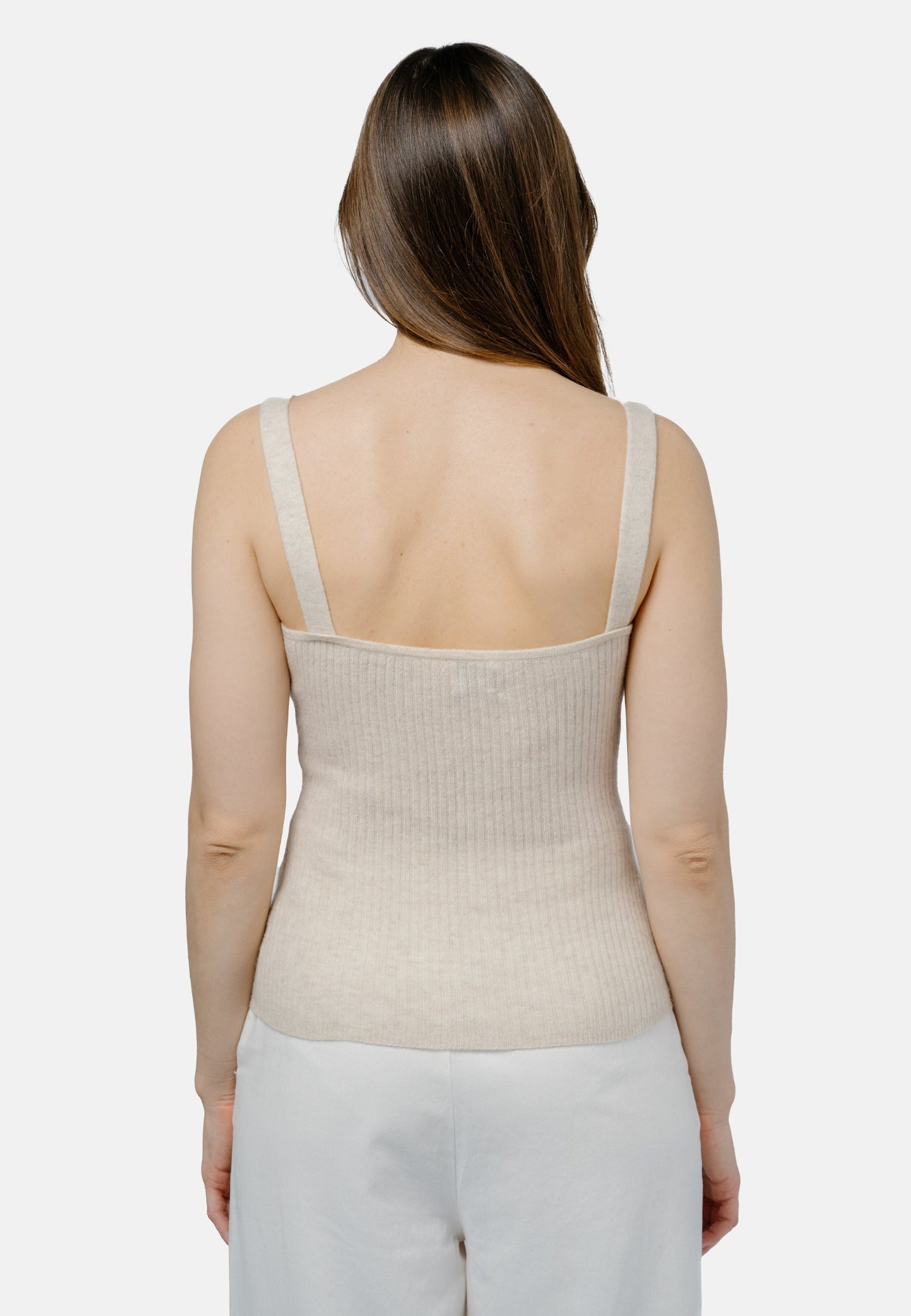 Top de tirantes Ulaanbaatar color blanco hueso