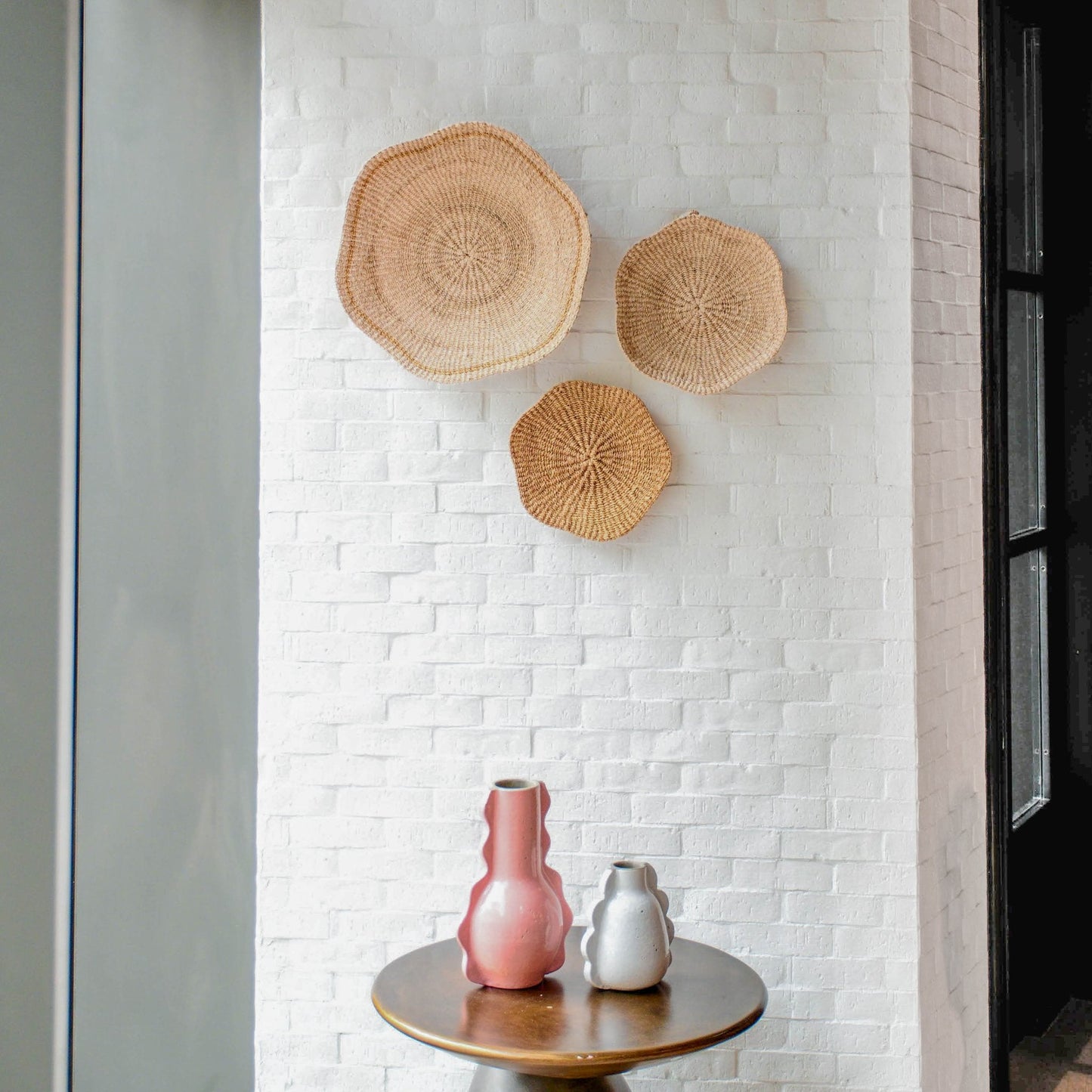 Cestas de pared festoneadas, medianas - Cestas de pared | LIKHÂ
