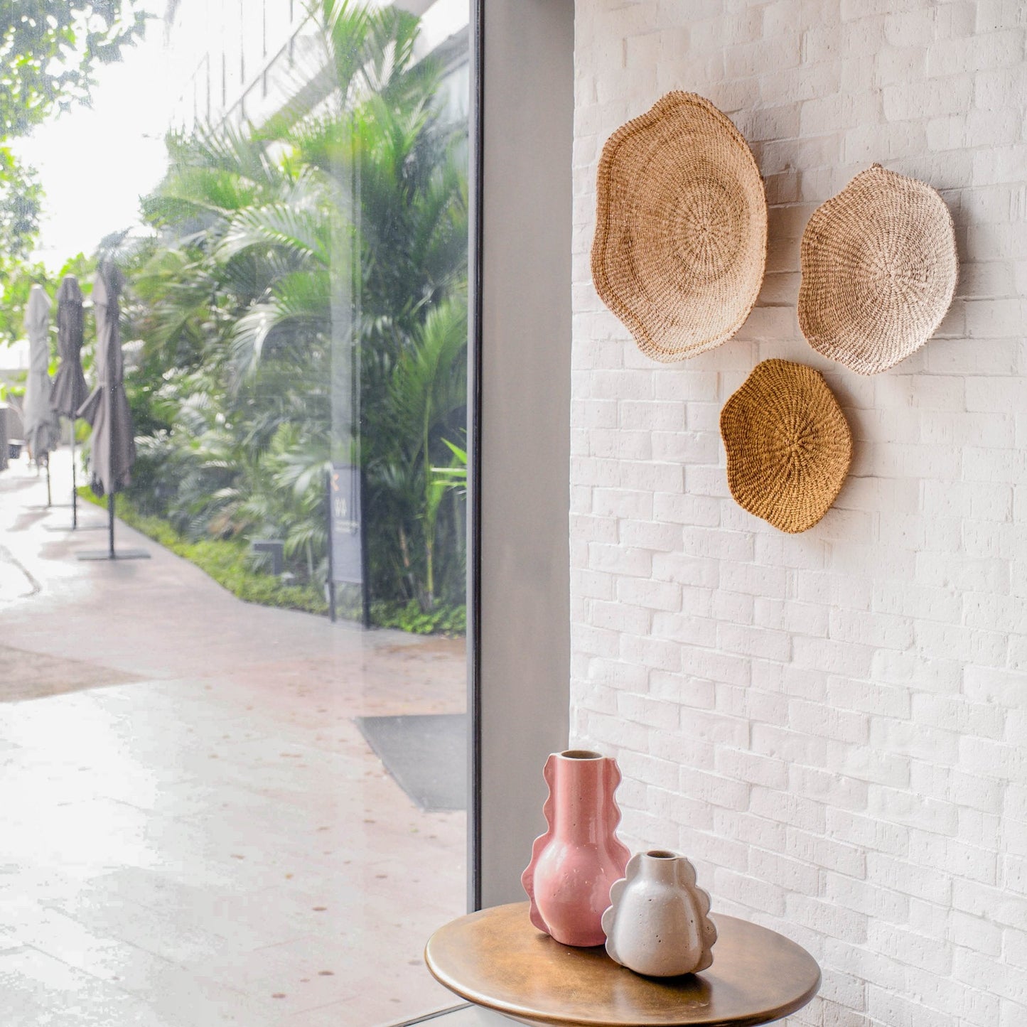 Cestas de pared con festón, pequeñas - Cestas de pared | LIKHÂ