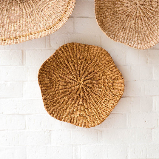 Scallop Wall Baskets, Small - Wall Baskets | LIKHÂ
