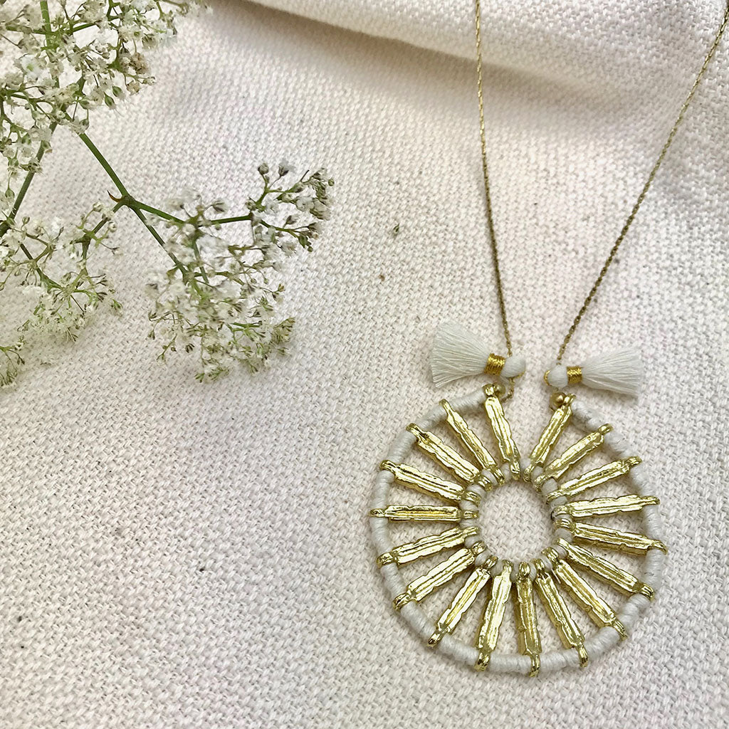 Collar colgante Indu