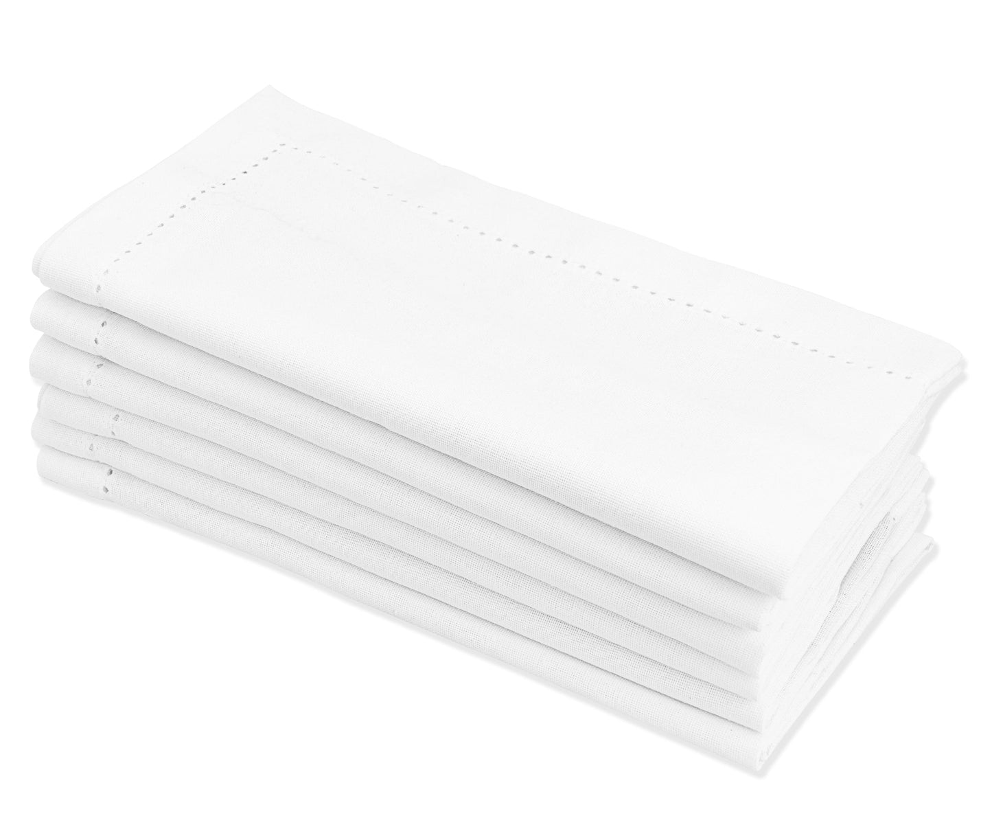 Servilletas con dobladillo - Servilletas de mesa - Servilletas de tela de algodón