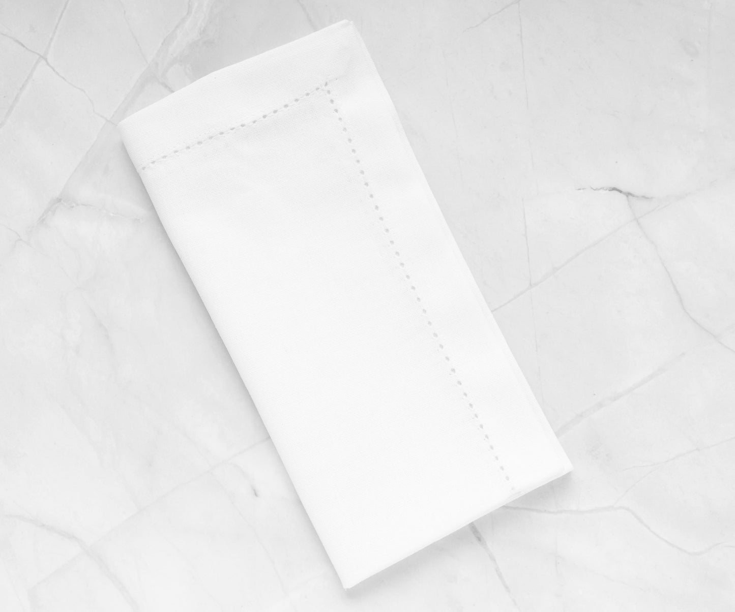 Servilletas con dobladillo - Servilletas de mesa - Servilletas de tela de algodón