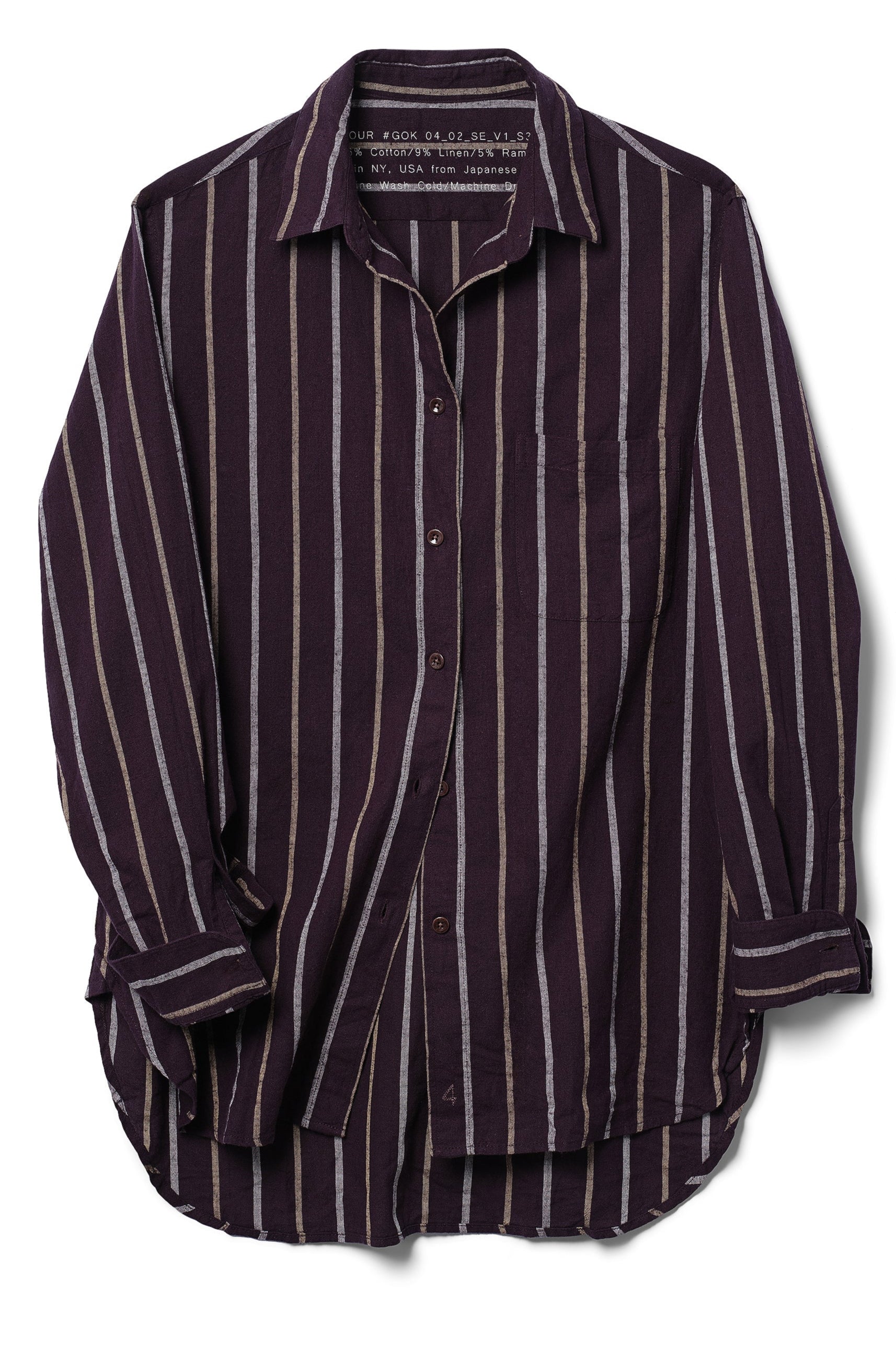 4 B-Corp Luxury Fashion in , sustainable fashion 4 Work Shirt Brushed Cotton | Luxury null's Clothing Tops
