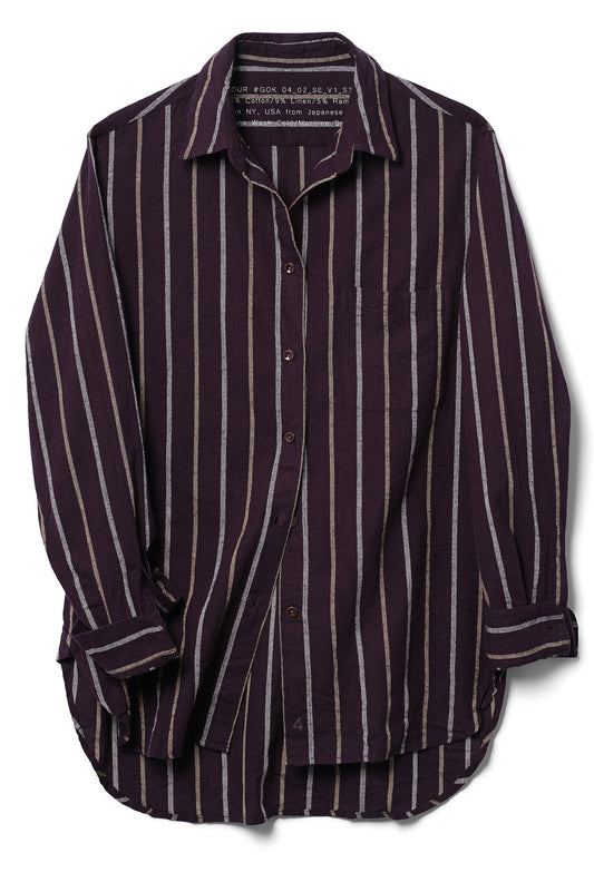 4 B-Corp Luxury Fashion in , sustainable fashion 4 Work Shirt Brushed Cotton | Luxury null's Clothing Tops