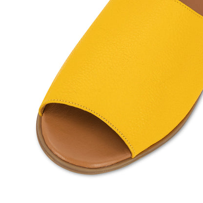 Sunshine Yellow Peep Toes