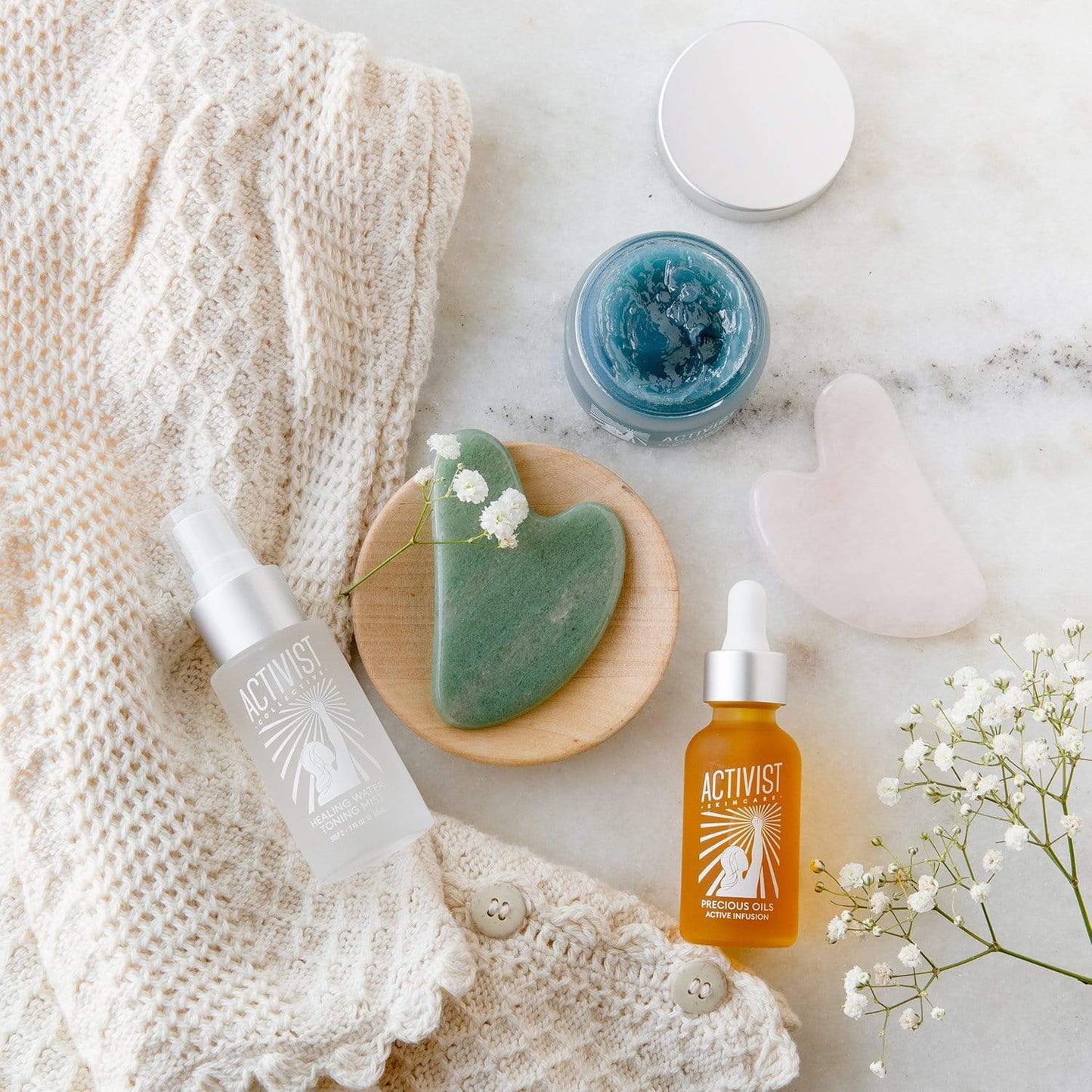 Herramienta facial Gua Sha