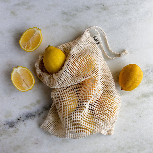 Bolsa de malla para frutas y verduras - Varios tamaños - Bolsa de red sin residuos