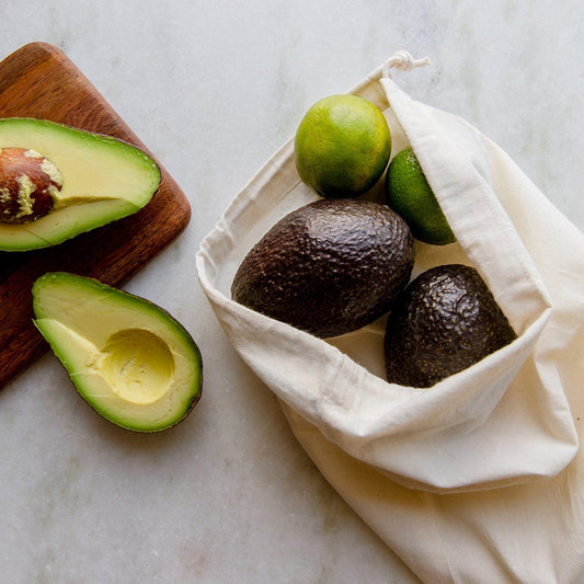 Bolsa de muselina para frutas y verduras - Varios tamaños - Bolsa de muselina sin residuos