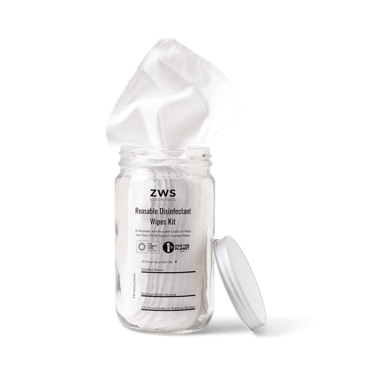 Toallitas desinfectantes reutilizables - Kit para armar uno mismo