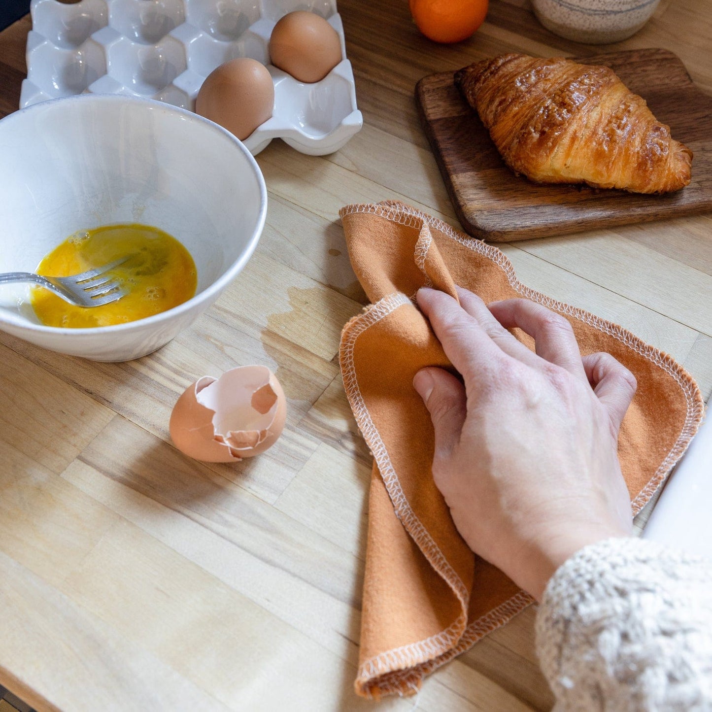 Toallas de papel reutilizables